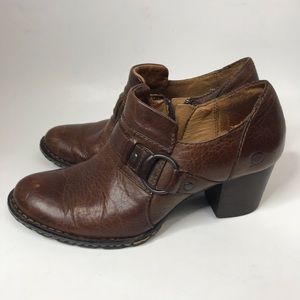 BORN Leather Ankle Boots sz 6.5